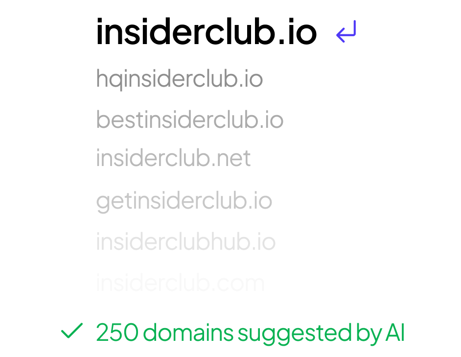 Instant Domain Genie